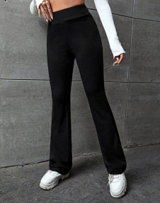 Дамски едноцветен панталон AR1293 черен 