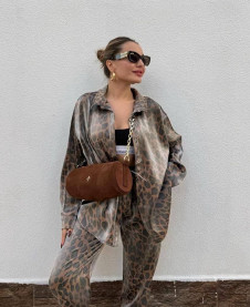 Дамски комплект риза и панталон 31252