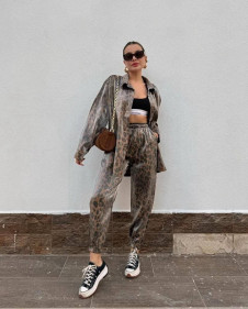 Дамски комплект риза и панталон 31252