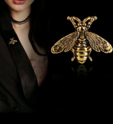 Дамска брошка Пчела SH0900